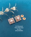 10 AD Diamond Party Wear Tops Earrings Wholesale Shop In Surat
